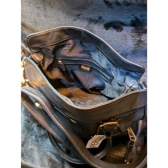 NWT PIRLINA 15X10 Leather hand bag. - Picture 8 of 13